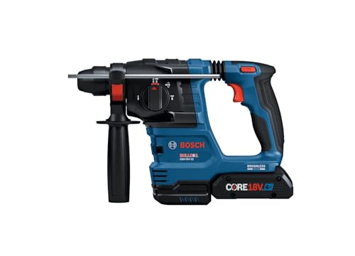BOSCH GBH18V-22K24 Brushless Bulldog Rotary Hammer Kit