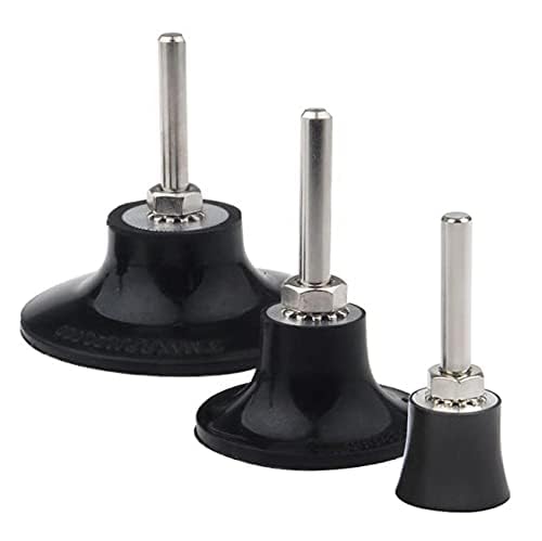 Yakamoz 3-Pack Roll Lock Sanding Disc Pad Holder