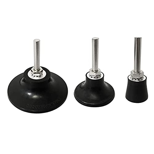 Yakamoz 3-Pack Roll Lock Sanding Disc Pad Holder