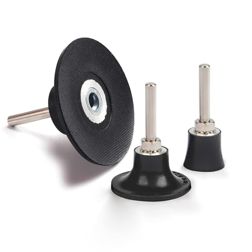 Yakamoz 3-Pack Roll Lock Sanding Disc Pad Holder