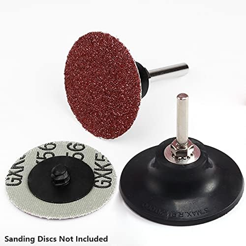 Yakamoz 3-Pack Roll Lock Sanding Disc Pad Holder