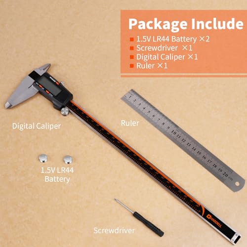 12" Digital Caliper LCD Screen Inch/Fraction/MM