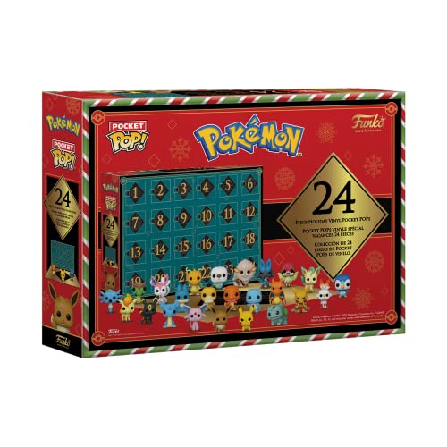 Pokemon Advent Calendar - 24 Pocket Pop! Figures