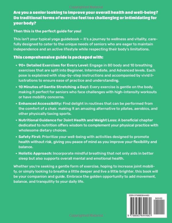 Chair Yoga Guide for Seniors Over 60: Weight Loss, Mobility, Posture