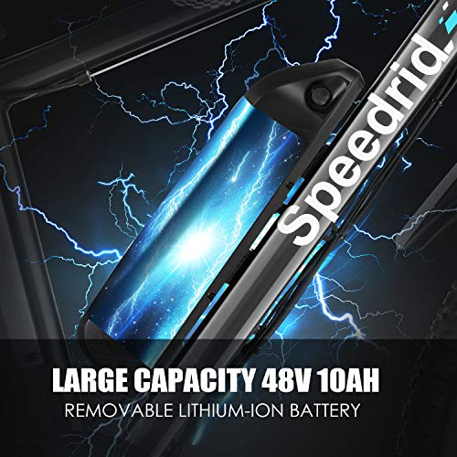 ANCHEER Electric Mountain Bike with 7-Speed E-Bike