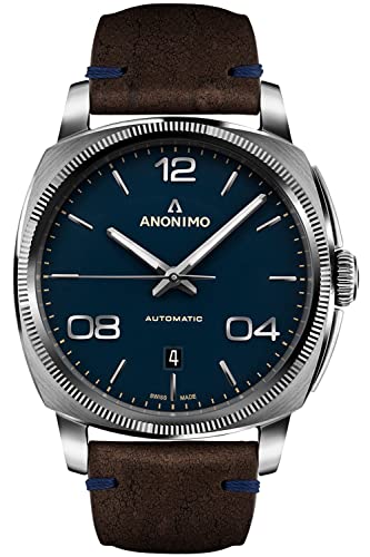 Anonimo Men's Automatic Watch with Leather Bracelet