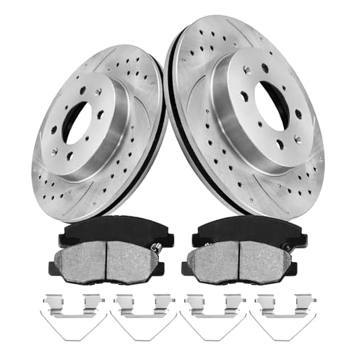 GAIASURGE Front Brake Pads and Rotors Kit VIP