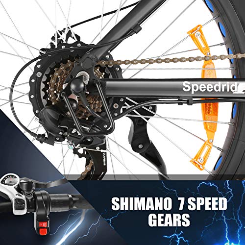 ANCHEER Electric Mountain Bike with 7-Speed E-Bike