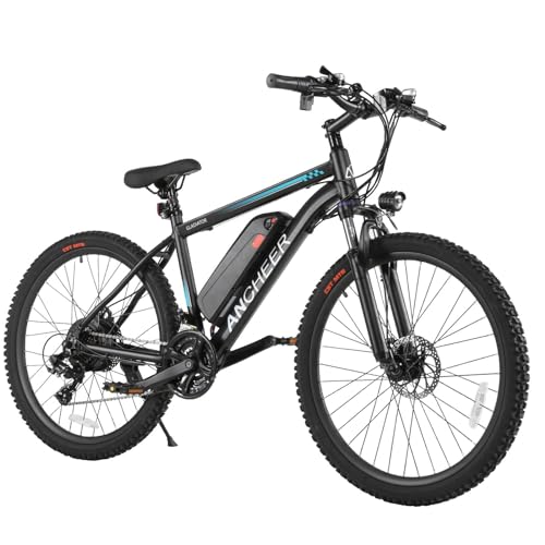 ANCHEER 500W 26" Electric Mountain Bike, VIP Smart Shopper