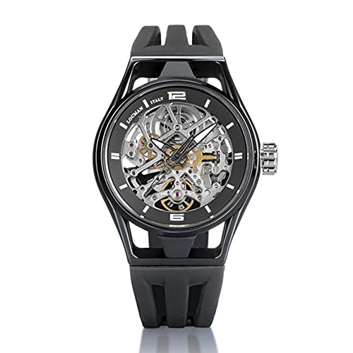 Montecristo Black Locman Skeleton Automatic Men's Watch