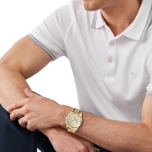 Michael Kors Gold-Tone Men's Watch Lexington Chronograph MK8281