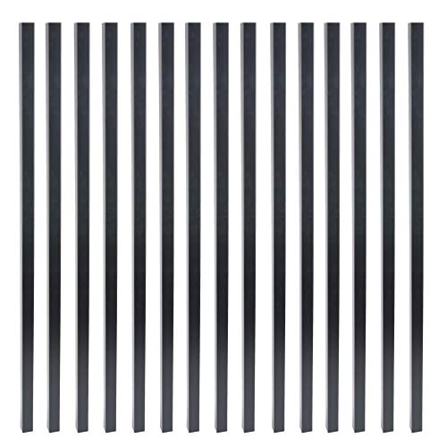 29" Square Iron Deck Balusters for Railing, Modern Design