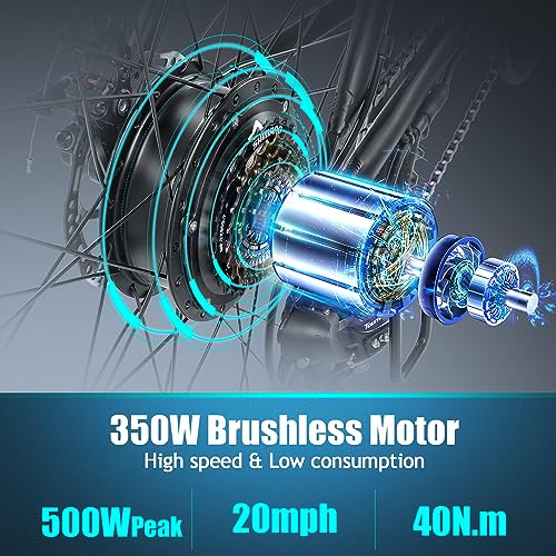 VIP Smart Shopper: ANCHEER 500Wh Electric Bike for Adults