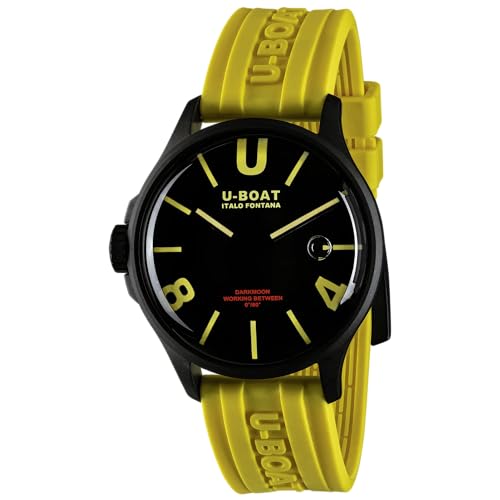 Darmoon Mens Swiss Quartz Watch with Silicone Bracelet