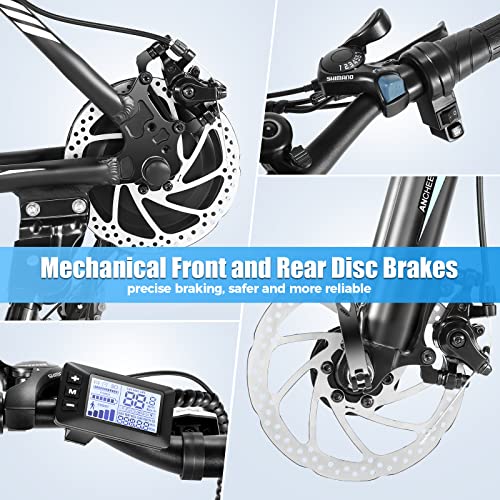 ANCHEER 500W Electric Mountain Bike 27.5'' for Adults