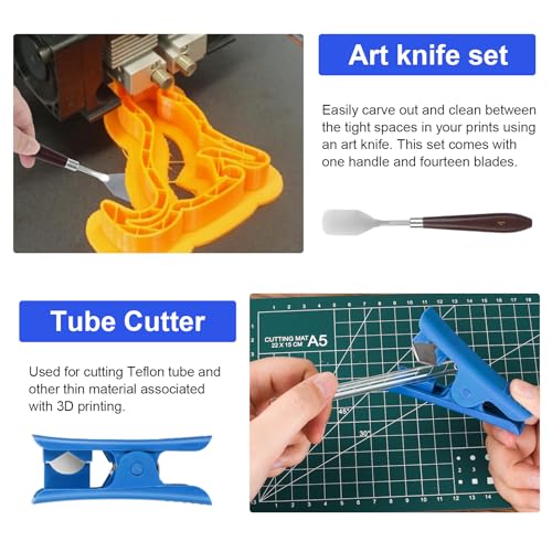 3D Printer Tools Kit with 55 Accessories