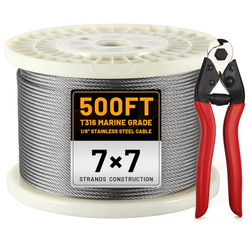 Stainless Steel Cable with Cutter for Deck Railing