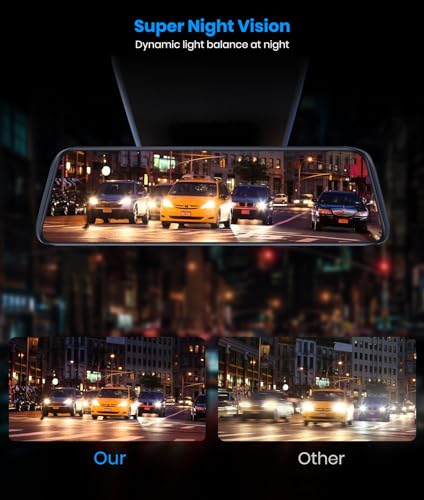 AUTO-VOX T9PRO Rear View Mirror Camera Kit