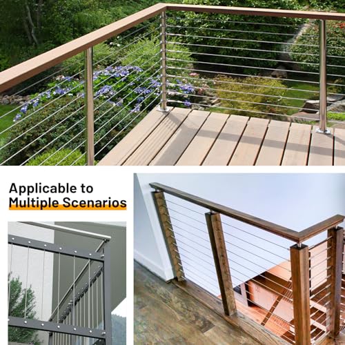 Stainless Steel Cable with Cutter for Deck Railing