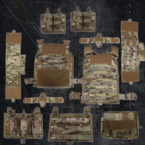 Men's Snacam Tactical Vest Molle for Airsoft Security