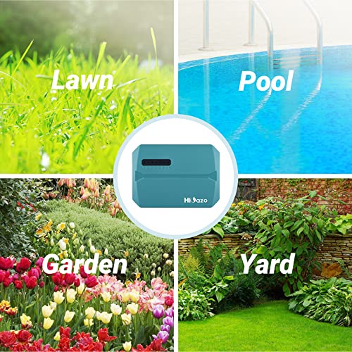 HiOazo 6-Zone WiFi Smart Sprinkler Controller, Rain Sensor