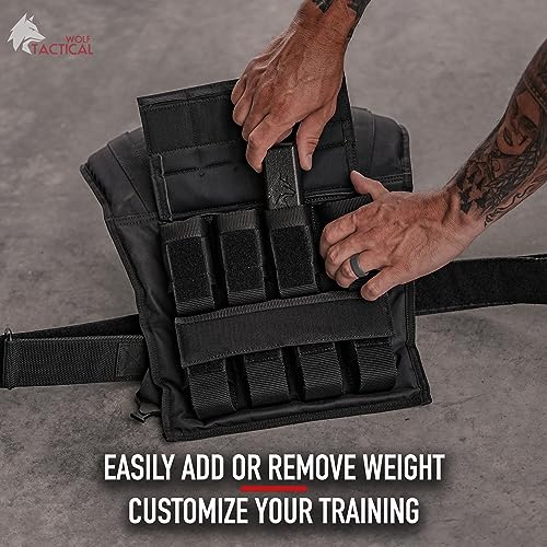 WOLF TACTICAL Weighted Training Vest for Men