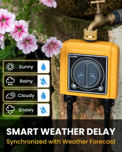 WiFi Smart Sprinkler Timer for Garden with Alexa