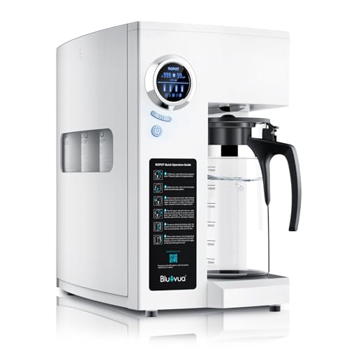 Bluevua RO100ROPOT-UV Countertop Water Filter - 6 Stage Purification