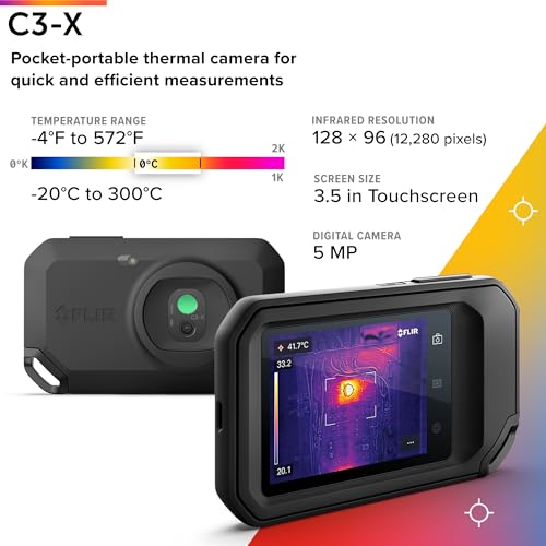 FLIR C3-X Thermal Camera with Wi-Fi for VIP Shopper