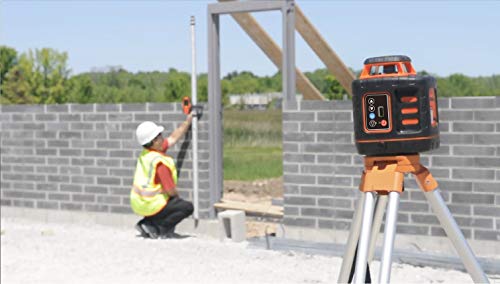 Johnson Level & Tool Rotary Laser System, Red