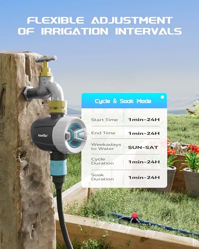 Smart WiFi Sprinkler Timer for Yard Irrigation Control