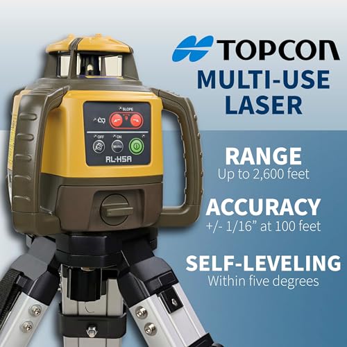 Topcon RL-H5A Laser Transit Leveler Kit - VIP Smart Shopper