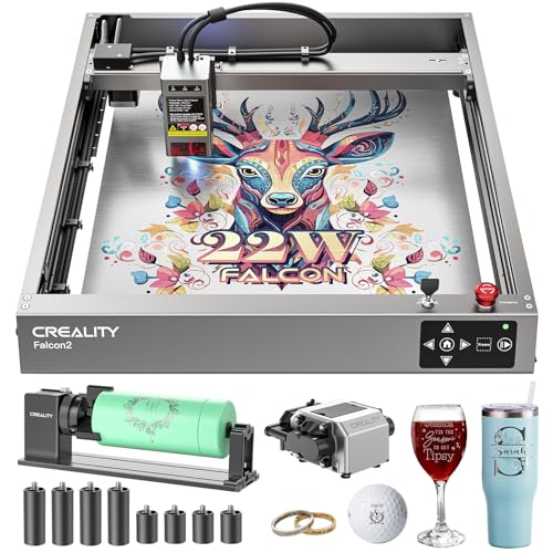 VIP Smart Shopper: 22W Laser Engraver 4-in-1 Rotary Kit