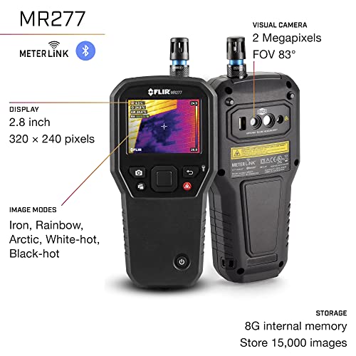 FLIR MR277 Moisture Meter with IR Camera & Hygrometer