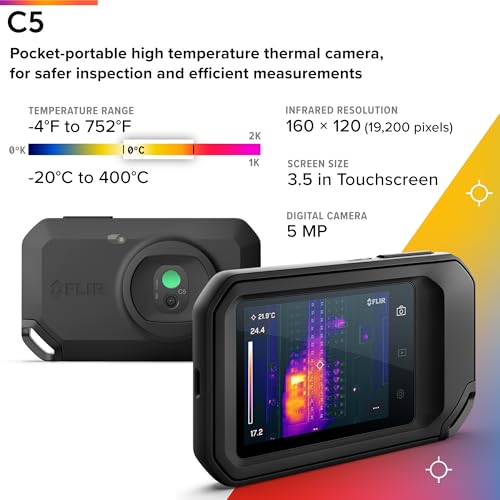 FLIR C5 Thermal Imaging Camera with Wi-Fi - VIP Smart Shopper
