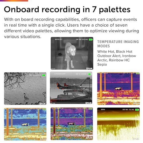 FLIR Breach PTQ136 Thermal Imaging Monocular, Black VIP