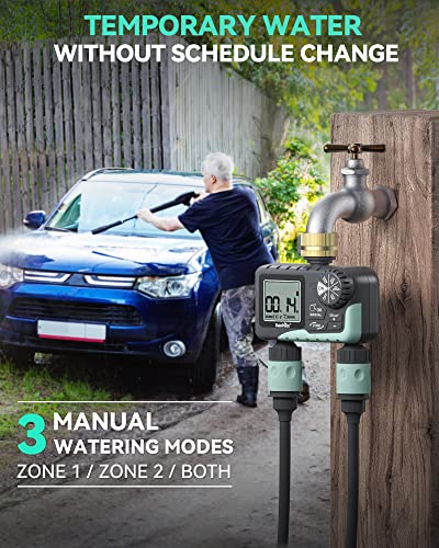 Smart Garden Hose Timer with Brass Swivel - VIP