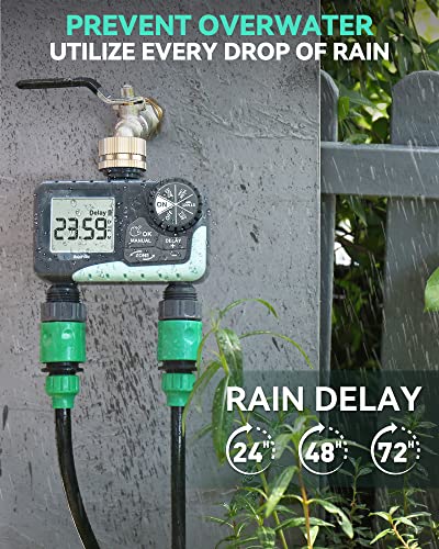 Smart Garden Hose Timer with Brass Swivel - VIP
