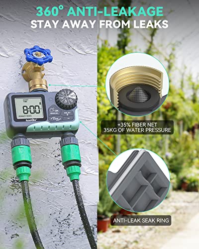 Smart Garden Hose Timer with Brass Swivel - VIP