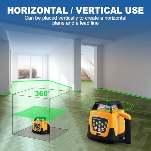 Iglobalbuy Green Laser Self Leveling Kit with Remote