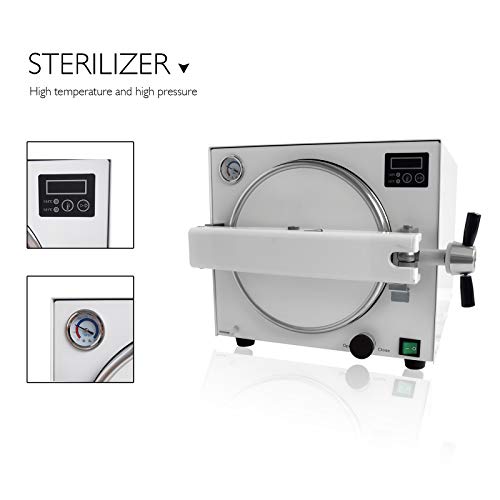 18L Stainless Steel Surgical Instruments Autoclave for Labs