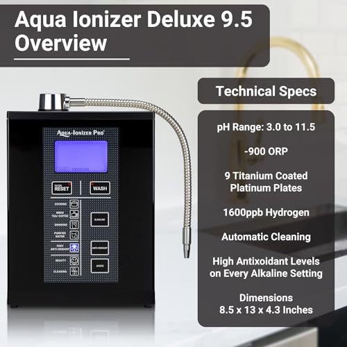 Aqua Ionizer Deluxe 9.5 | Alkaline Water Filtration