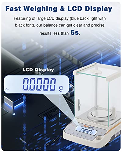 High Precision Digital Analytical Balance for Jewelry Lab