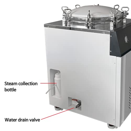 SH Scientific 150L Vertical Autoclave. Mushroom & Culture Media Sterilization