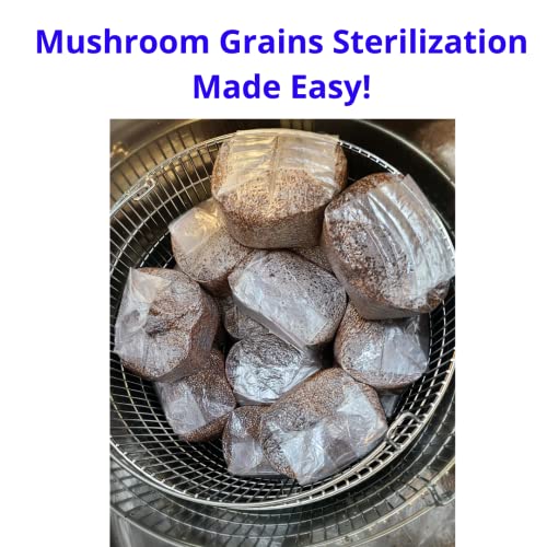 SH Scientific 150L Vertical Autoclave. Mushroom & Culture Media Sterilization