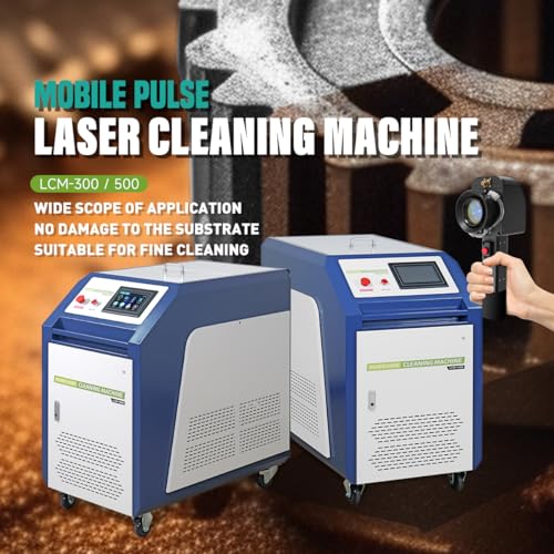 ZAC 300W Laser Rust Removal Machine with Fiber Cable