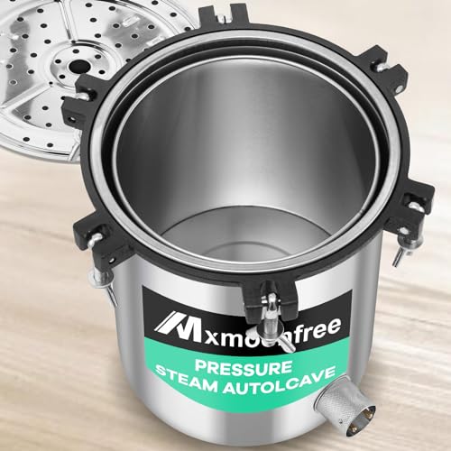 Mxmoonfree 12L Portable Lab Autoclave for VIPs