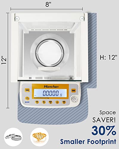 Digital Lab Pharmacy Jewelry Store Precise Analytical Balance
