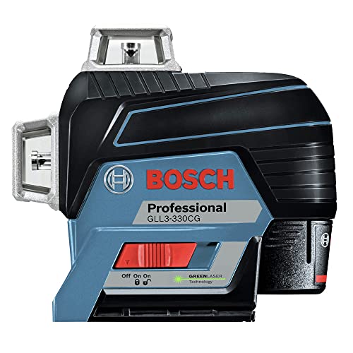 Bosch GLL3-330CG-RT Green-Beam Leveling & Alignment Laser