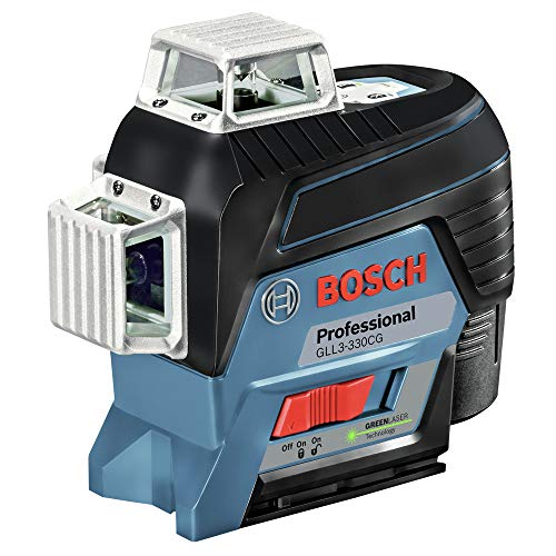 Bosch GLL3-330CG-RT Green-Beam Leveling & Alignment Laser
